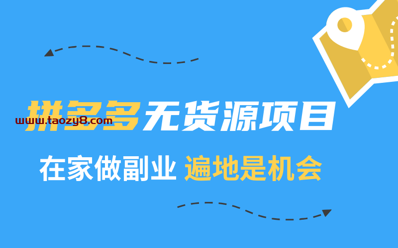 2020副业项目拼多多无货源