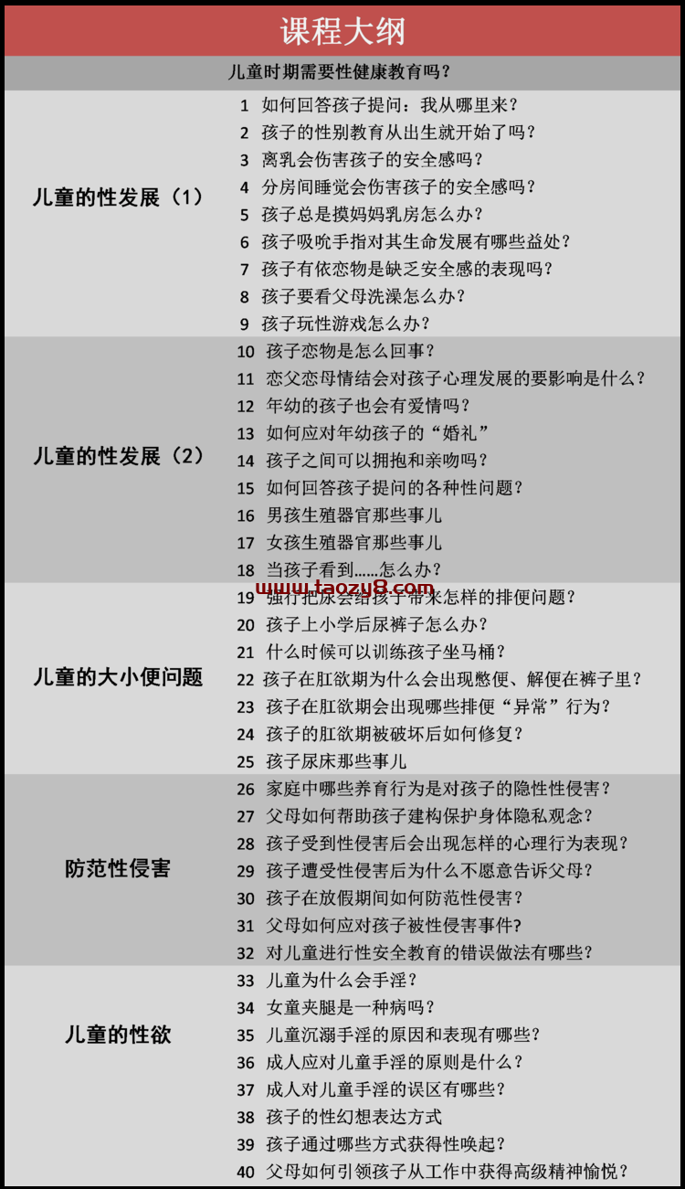 儿童启蒙性教育课小孩必看